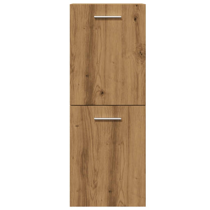 vidaXL Bad-Hängeschrank Artisan-Eiche 30x30x80 cm Holzwerkstoff