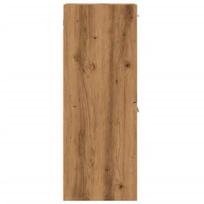 vidaXL Bad-Hängeschrank Artisan-Eiche 30x30x80 cm Holzwerkstoff