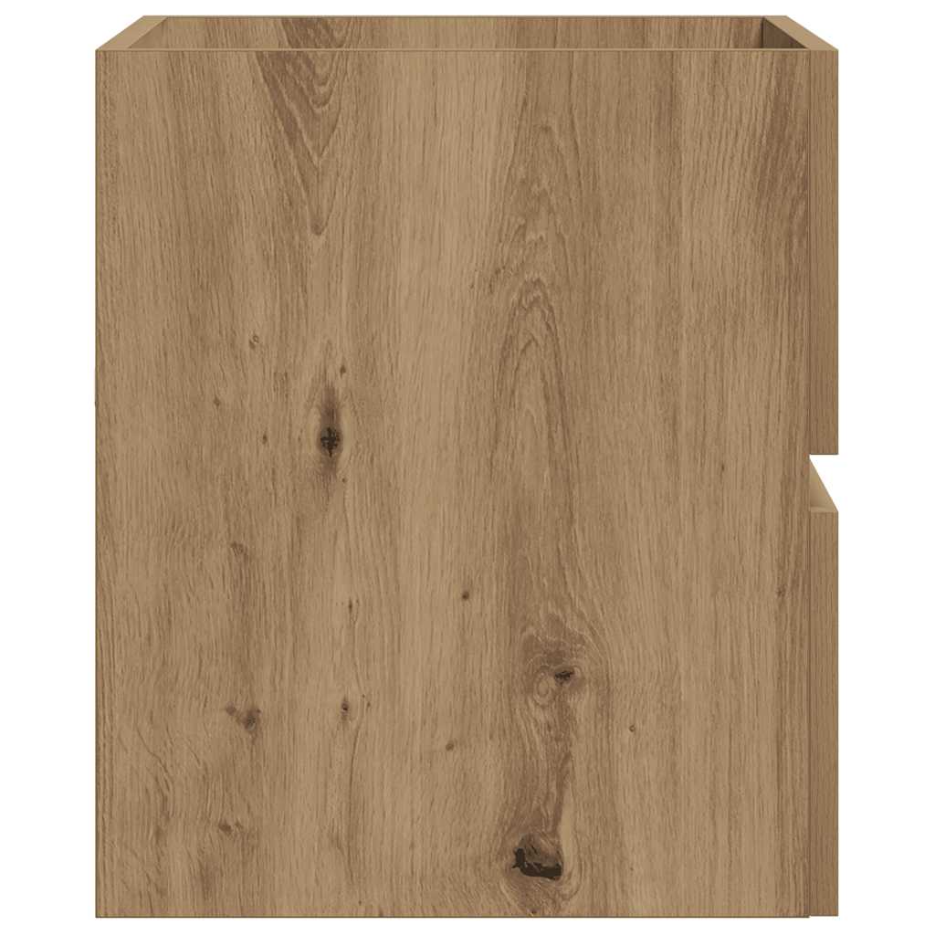 vidaXL Badschrank Artisan-Eiche 60x38,5x45 cm Holzwerkstoff
