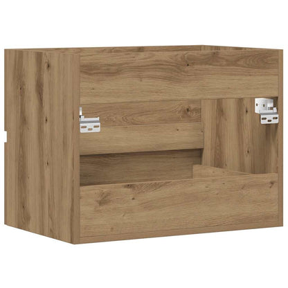 vidaXL Badschrank Artisan-Eiche 60x38,5x45 cm Holzwerkstoff