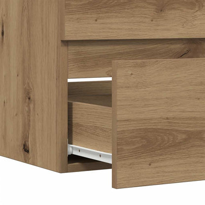 vidaXL Badschrank Artisan-Eiche 60x38,5x45 cm Holzwerkstoff