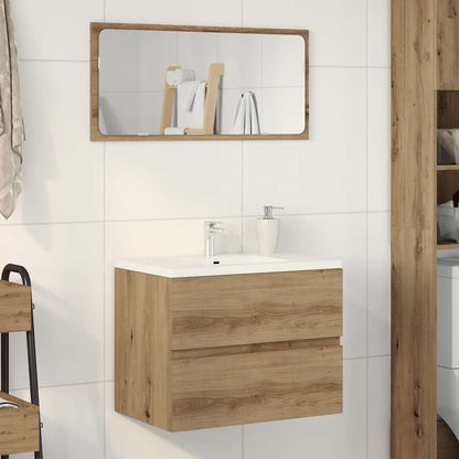 vidaXL Badschrank Artisan-Eiche 60x38,5x45 cm Holzwerkstoff
