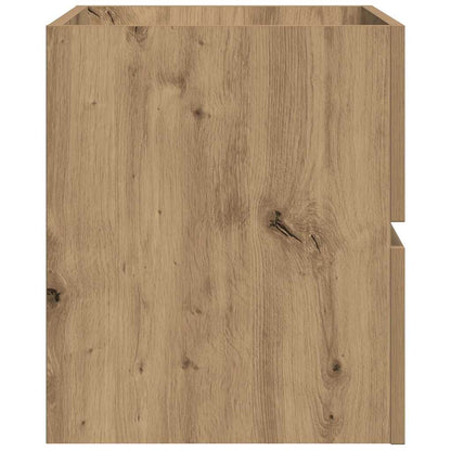 vidaXL Bad-Hängeschrank Artisan-Eiche 80x38,5x45 cm Holzwerkstoff