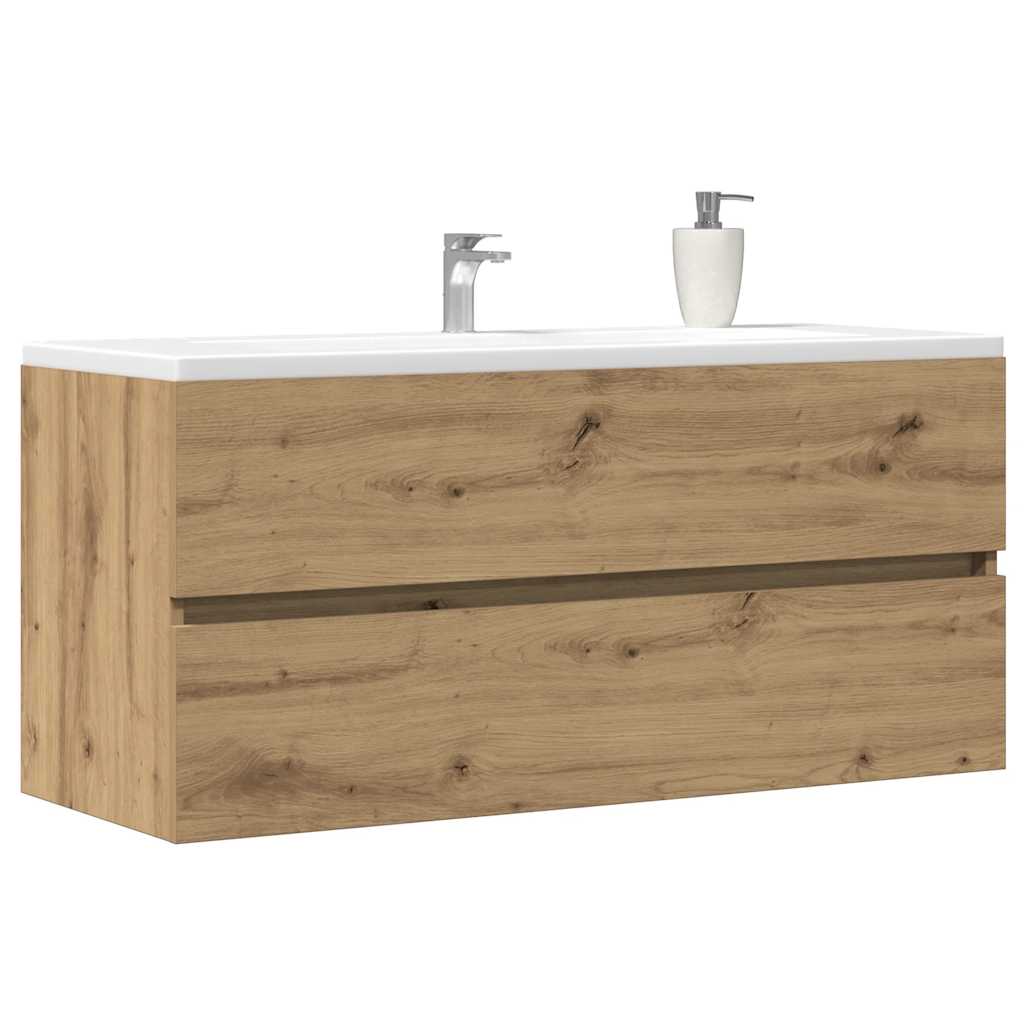 vidaXL Waschbeckenschrank Artisan-Eiche 100x38,5x45 cm Holzwerkstoff