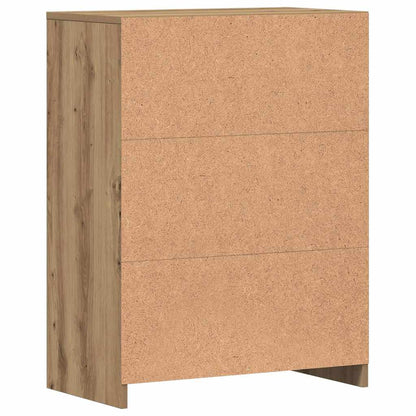 Badschrank Artisan-Eiche 60x33x80 cm Holzwerkstoff