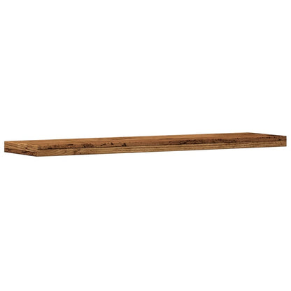 vidaXL Wandregale 4 Stk. Altholz-Optik 40x10x1,5 cm Holzwerkstoff