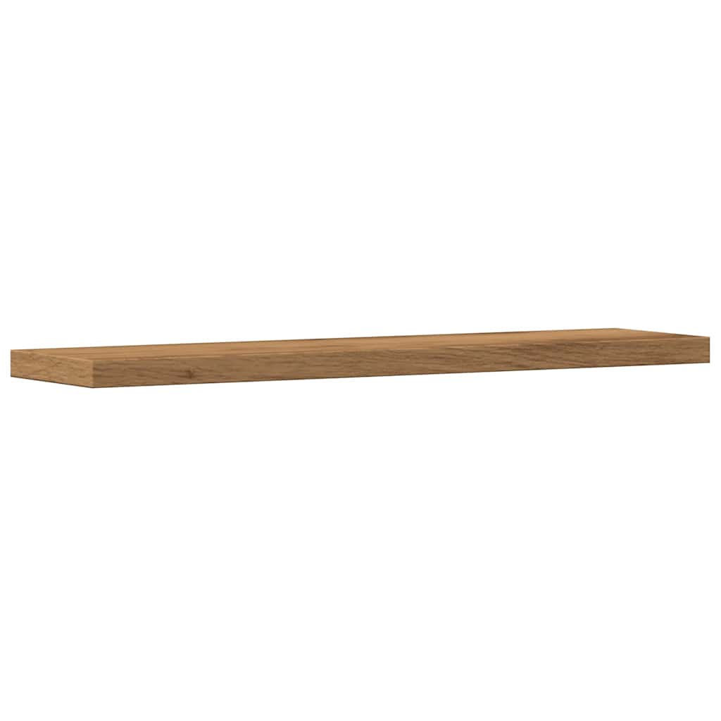 vidaXL Étagères murales 4 pcs Chêne artisan 40x10x1,5 cm Bois d'ingénierie