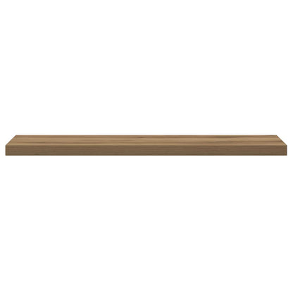 Wandregale 4 Stk. Artisan-Eiche 40x20x1,5 cm Holzwerkstoff