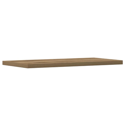 Wandregale 4 Stk. Artisan-Eiche 40x20x1,5 cm Holzwerkstoff