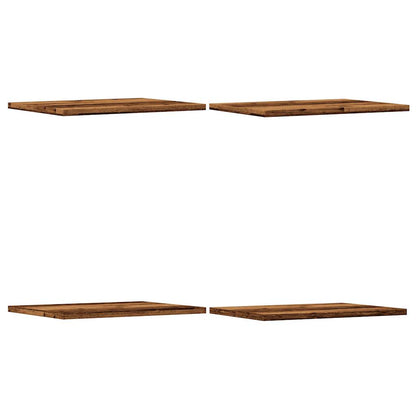 vidaXL Regalböden 4 Stk. Altholz-Optik 40x30x1,5 cm Holzwerkstoff