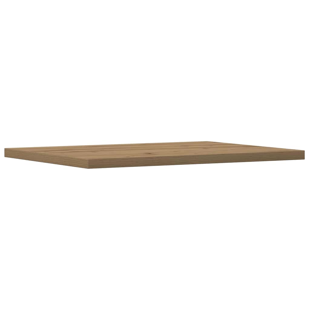 vidaXL Étagères 4 pcs Chêne artisan 40x30x1,5 cm Bois d'ingénierie