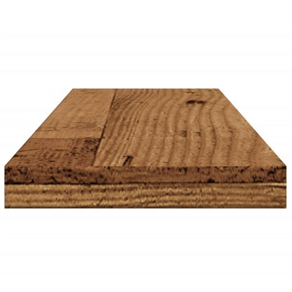 vidaXL Regalböden 4 Stk. Altholz-Optik 60x10x1,5 cm