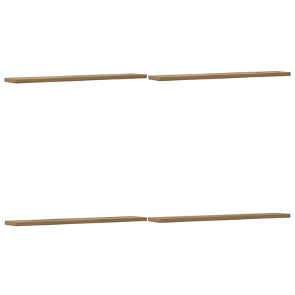 vidaXL Regalböden 4 Stk. Artisan-Eiche 60x10x1,5 cm Holzwerkstoff
