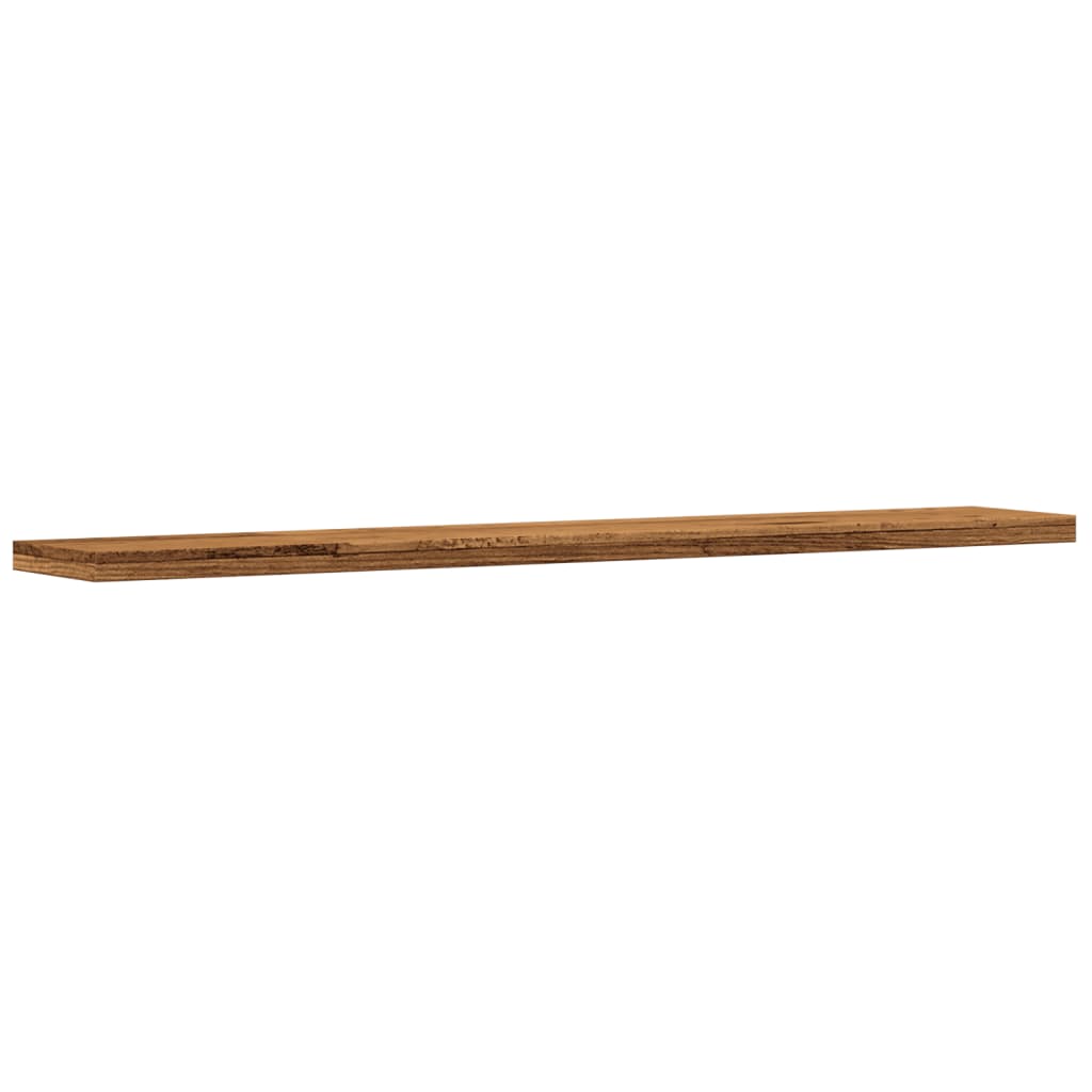 vidaXL Wandregale 4 Stk. Altholz-Optik 60x20x1,5 cm Holzwerkstoff