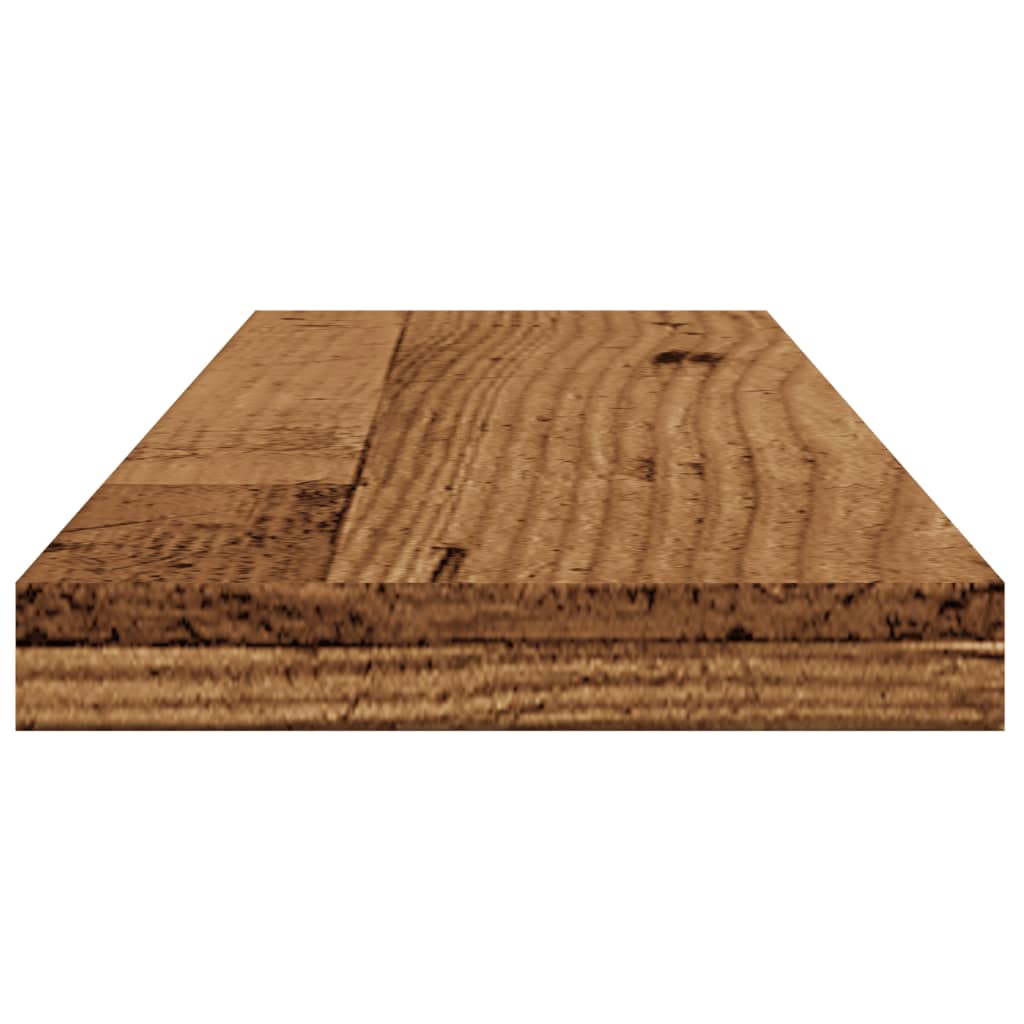 vidaXL Wandregale 4 Stk. Altholz-Optik 60x20x1,5 cm Holzwerkstoff