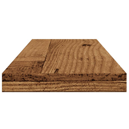 vidaXL Wandregale 4 Stk. Altholz-Optik 60x20x1,5 cm Holzwerkstoff
