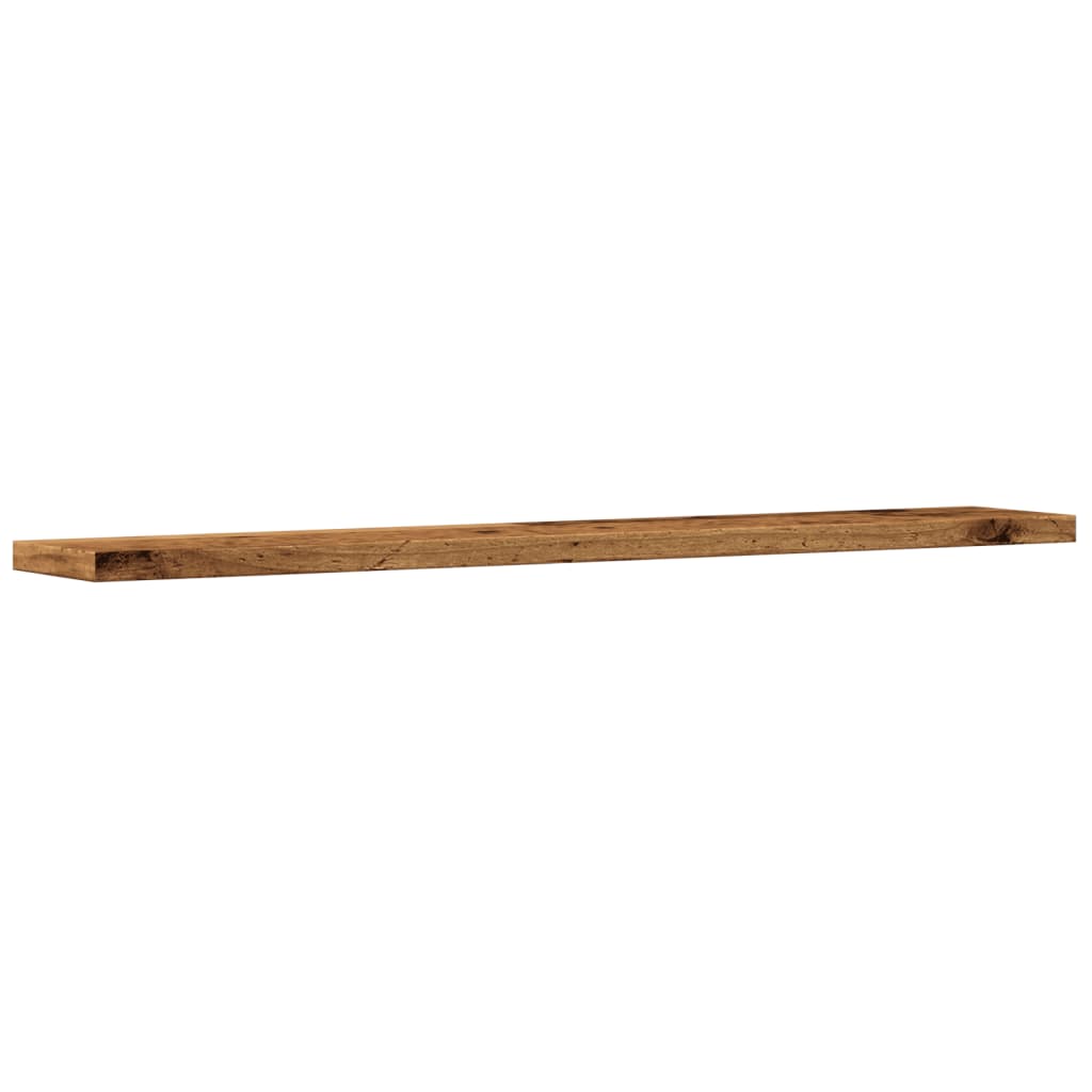 vidaXL Wandregale 4 Stk. Altholz-Optik 60x20x1,5 cm Holzwerkstoff
