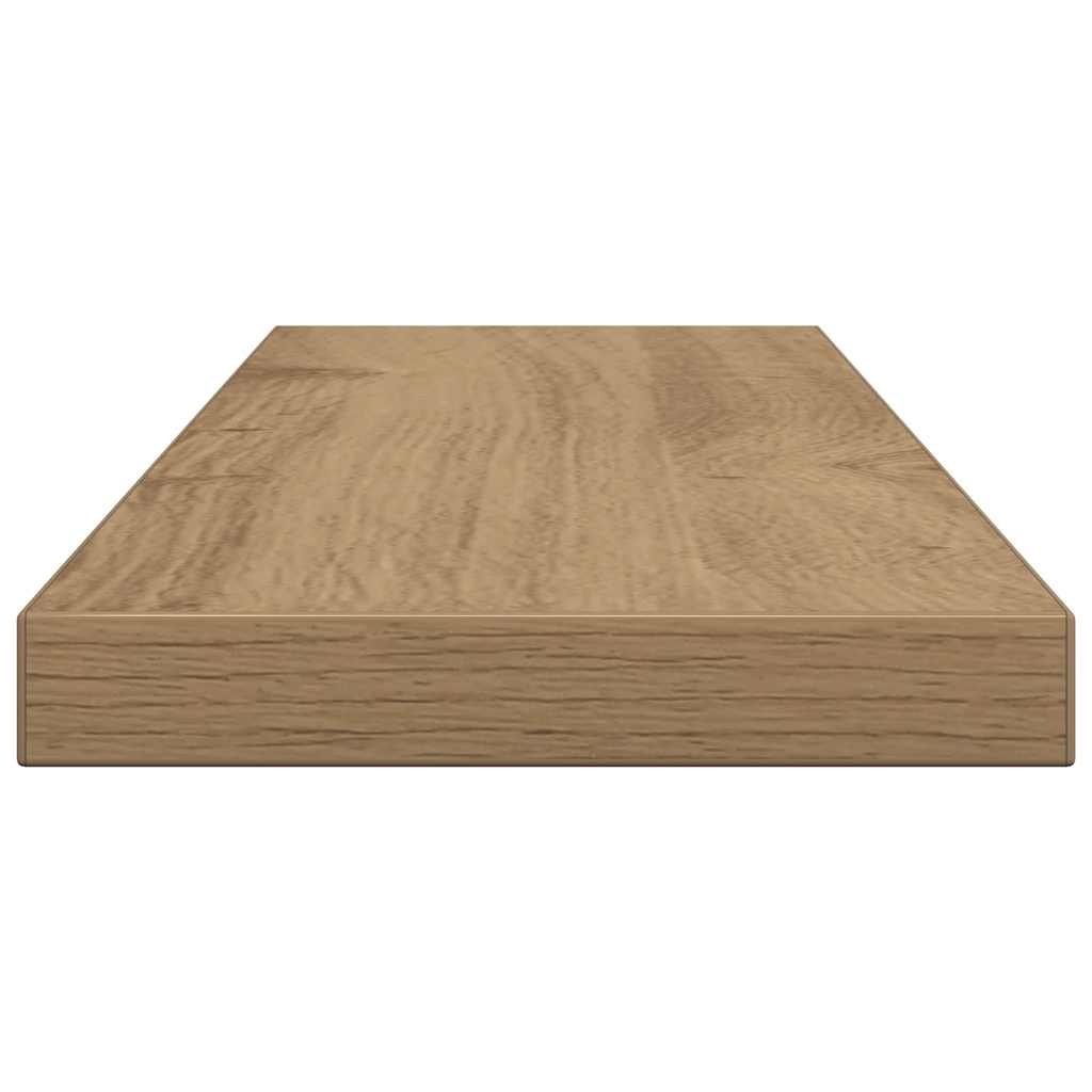 Wandregale 4 Stk. Artisan-Eiche 60x20x1,5 cm Holzwerkstoff