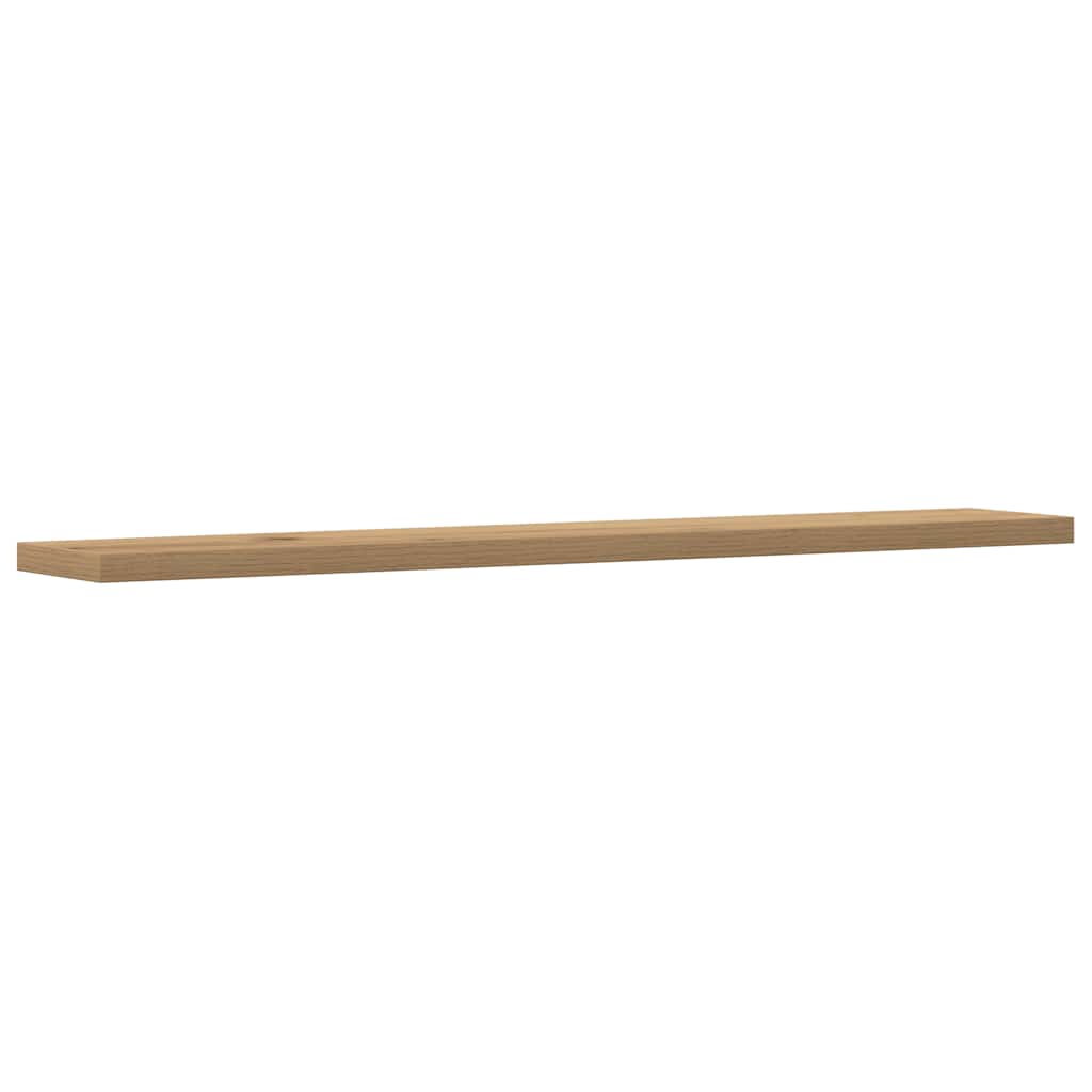 Wandregale 4 Stk. Artisan-Eiche 60x20x1,5 cm Holzwerkstoff