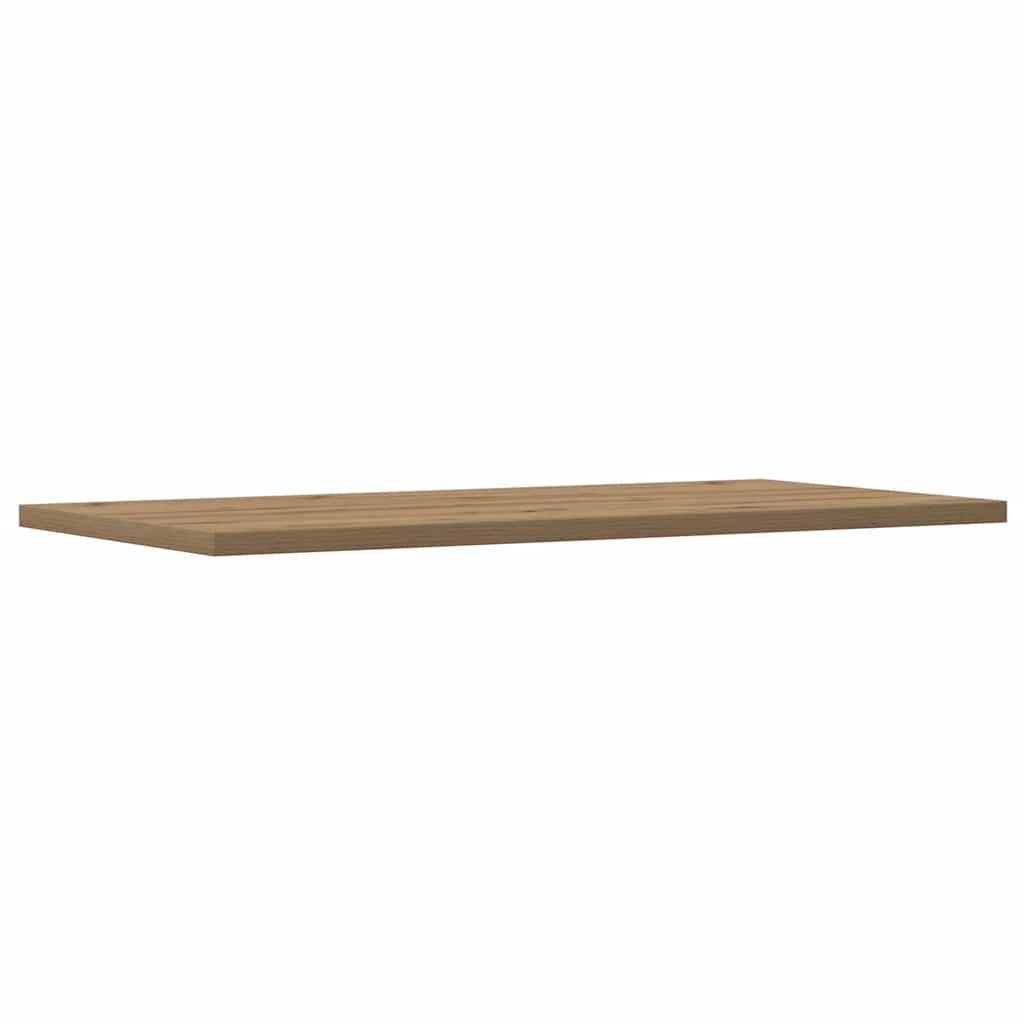 vidaXL Wandregale 4 Stk. Artisan-Eiche 60x30x1,5 cm Holzwerkstoff