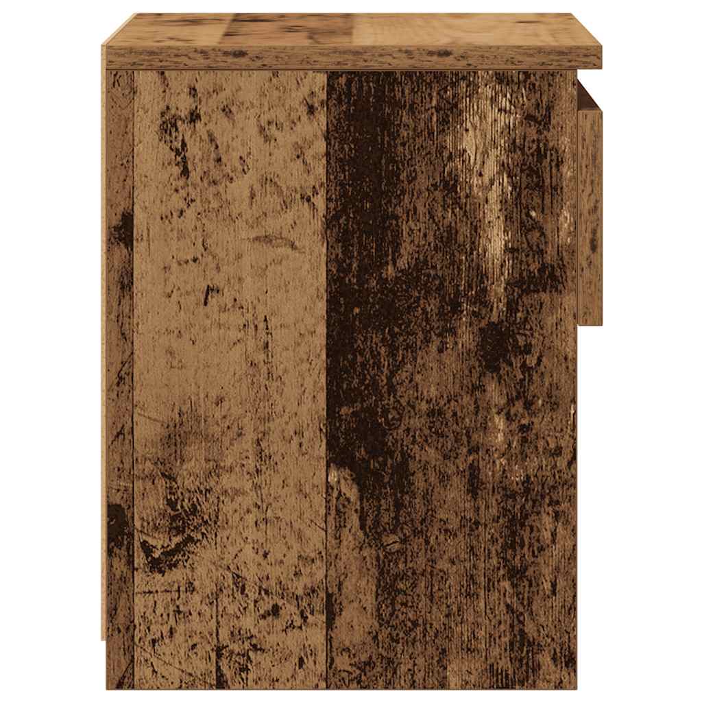 vidaXL Nachttisch Altholz-Optik 40x30x39 cm Holzwerkstoff