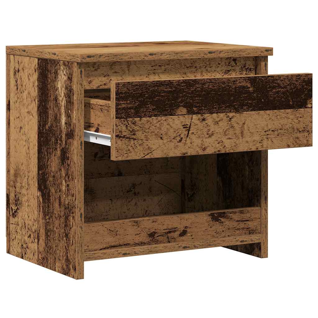 vidaXL Nachttisch Altholz-Optik 40x30x39 cm Holzwerkstoff