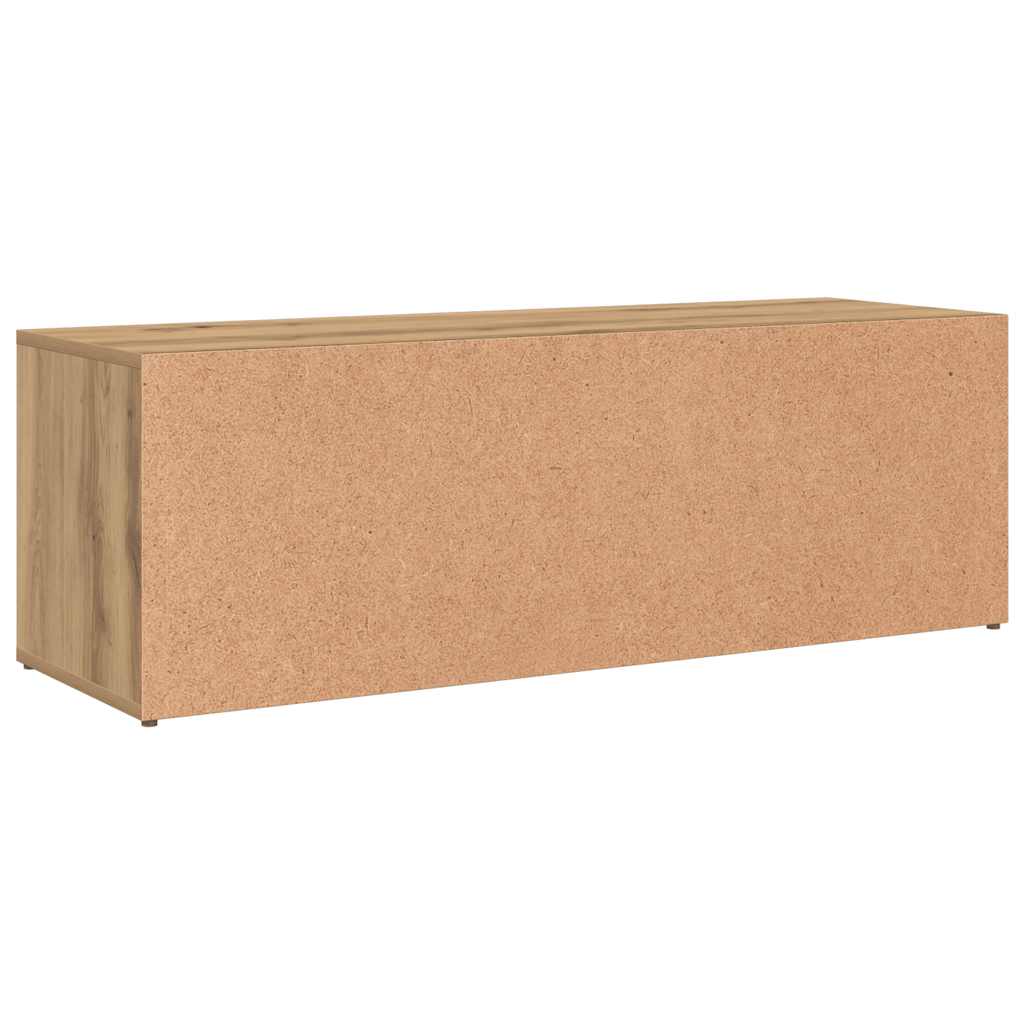 Schuhbank Artisan-Eiche 105x35x35 cm Holzwerkstoff