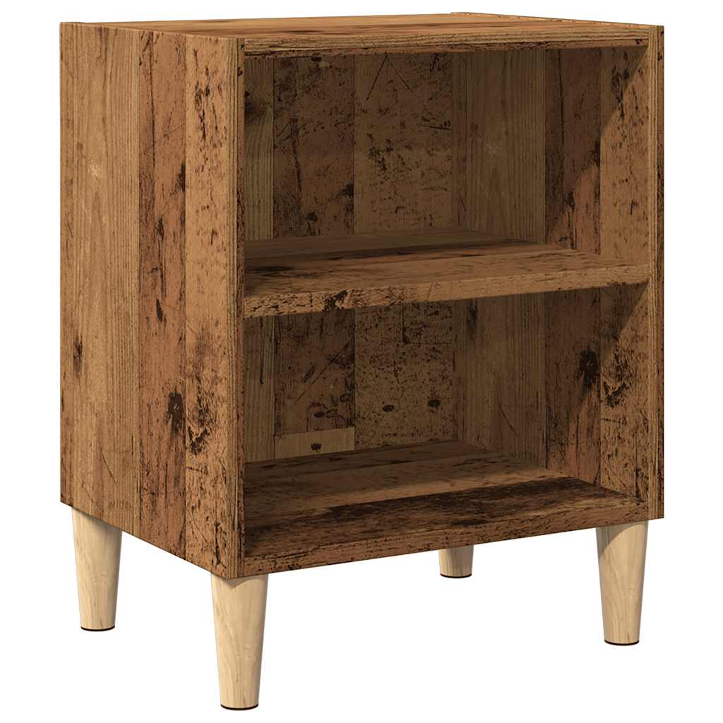 vidaXL Nachttisch Altholz-Optik 40x30x50 cm Holzwerkstoff