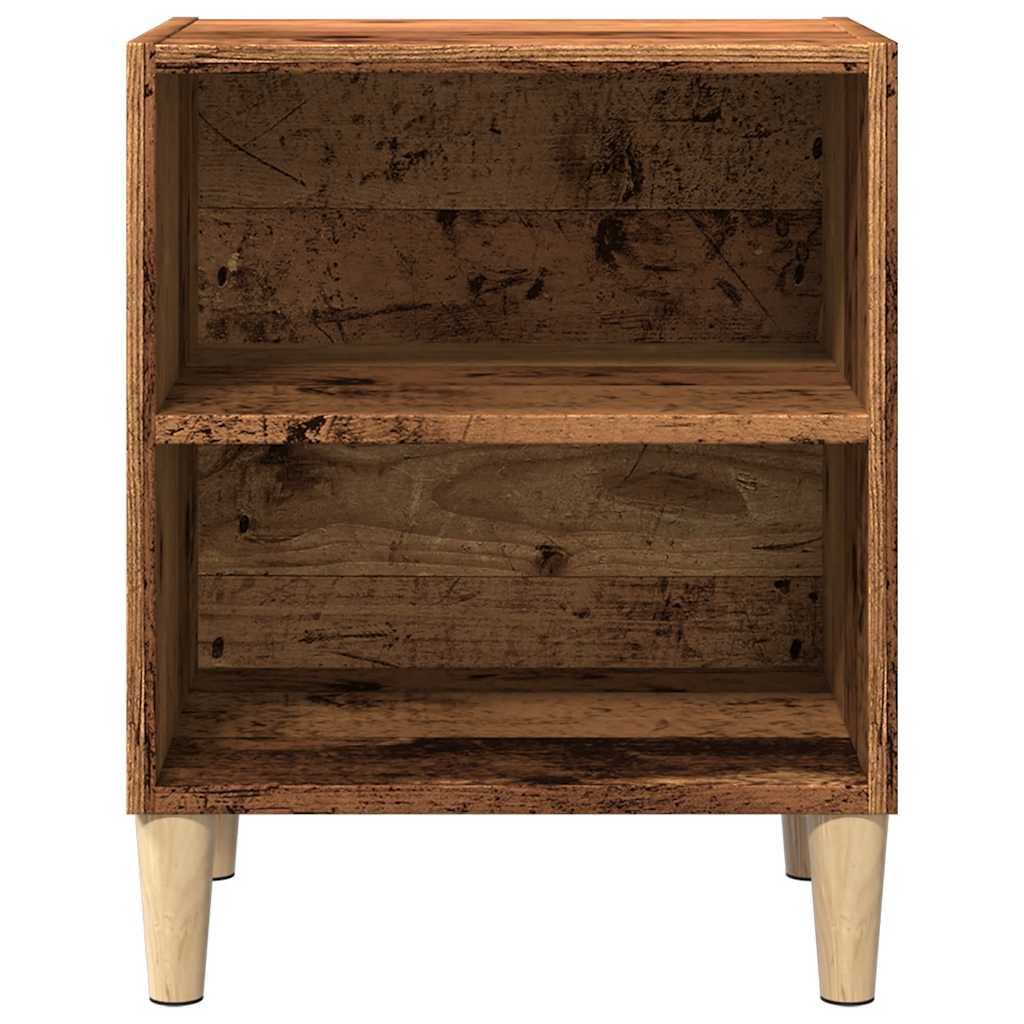 vidaXL Nachttisch Altholz-Optik 40x30x50 cm Holzwerkstoff