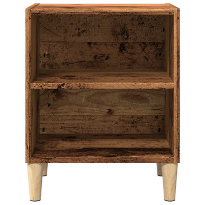 vidaXL Nachttisch Altholz-Optik 40x30x50 cm Holzwerkstoff