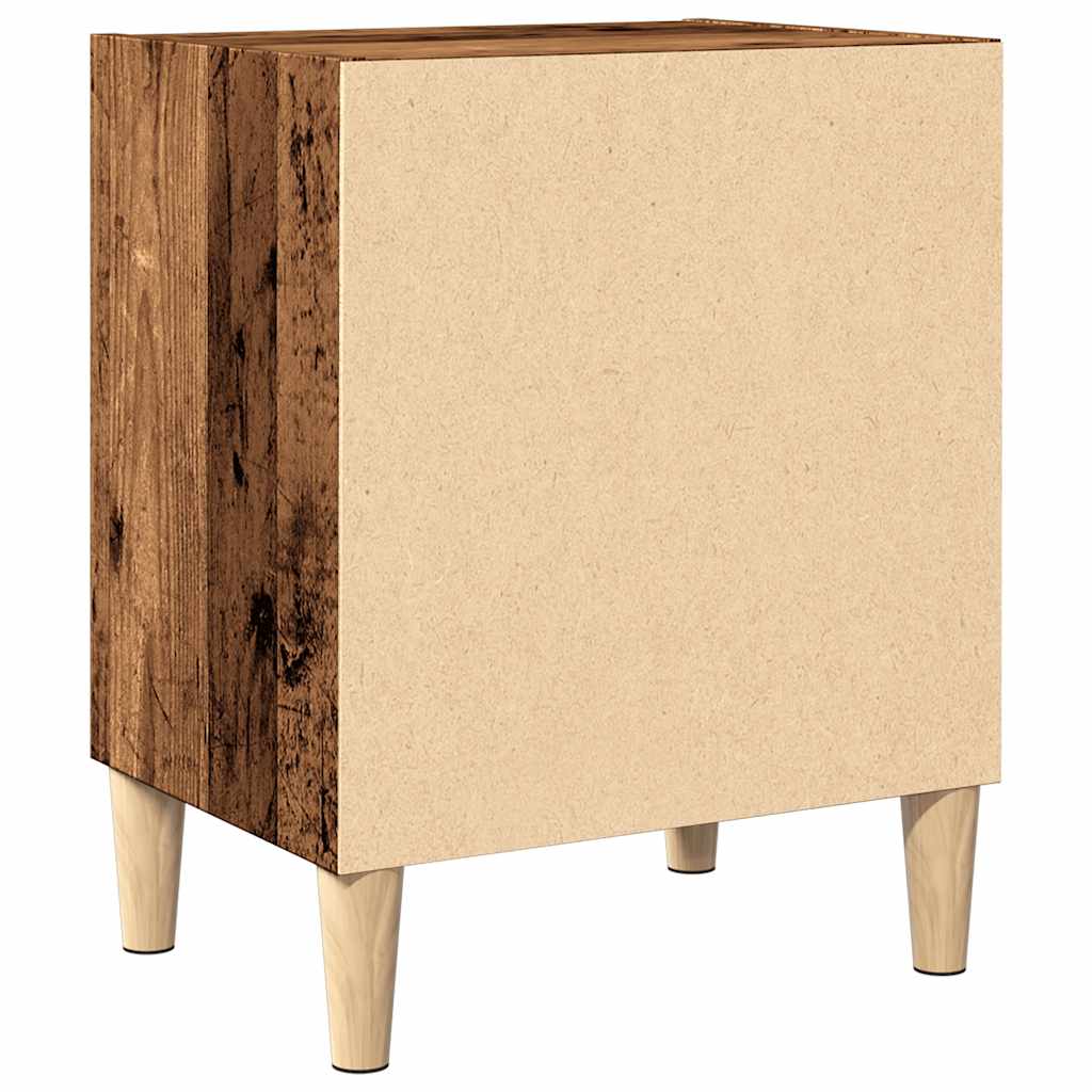 vidaXL Nachttisch Altholz-Optik 40x30x50 cm Holzwerkstoff