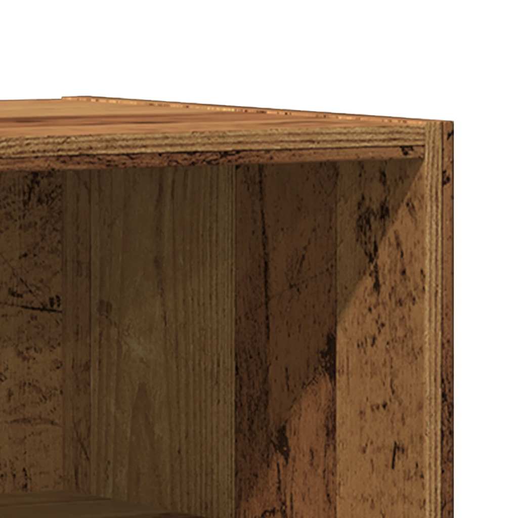 vidaXL Nachttisch Altholz-Optik 40x30x50 cm Holzwerkstoff