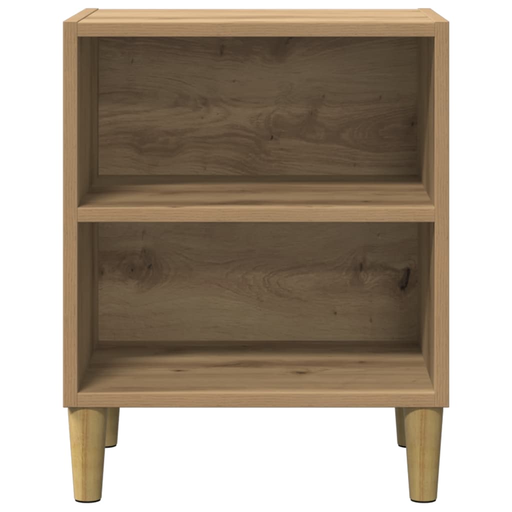 vidaXL Nachttisch Artisan-Eiche 40x30x50 cm Holzwerkstoff