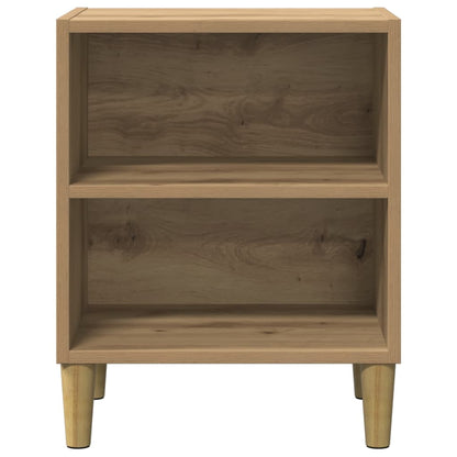 vidaXL Nachttisch Artisan-Eiche 40x30x50 cm Holzwerkstoff