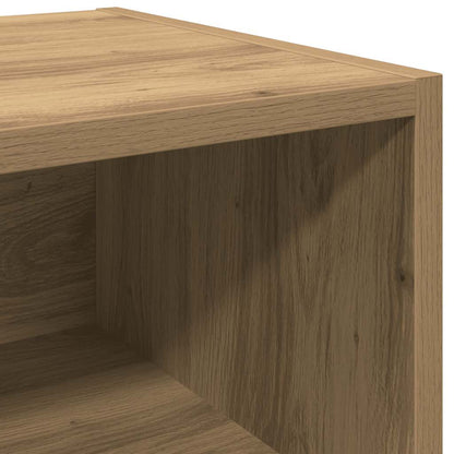 vidaXL Nachttisch Artisan-Eiche 40x30x50 cm Holzwerkstoff