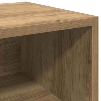 vidaXL Nachttische 2 Stk. Artisan-Eiche 40x30x50 cm Holzwerkstoff