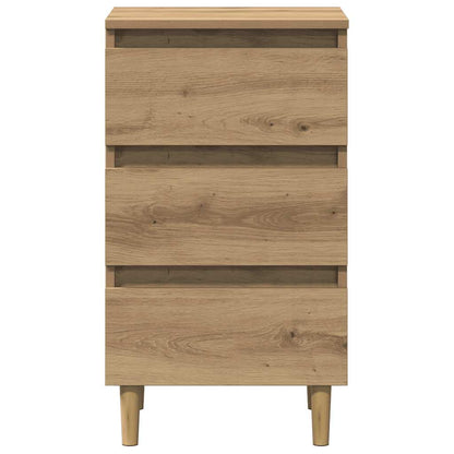vidaXL Nachttisch Artisan-Eiche 40x35x69 cm Holzwerkstoff