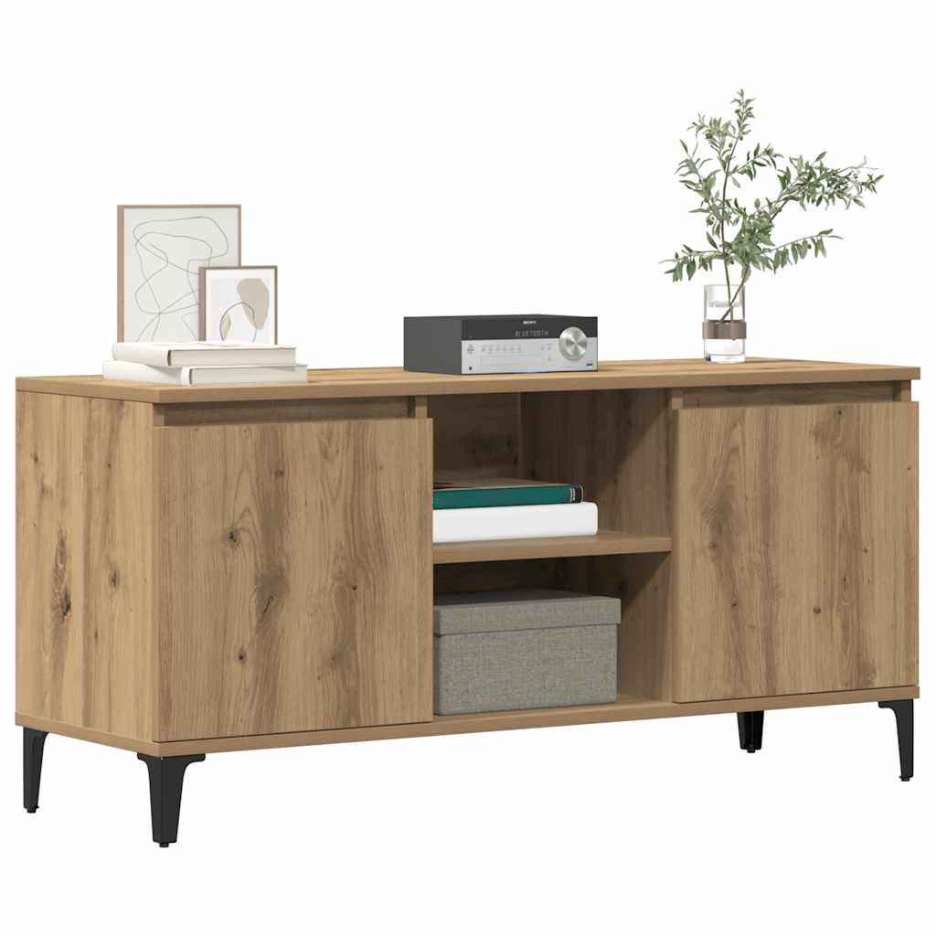 TV-Schrank Artisan-Eiche 102x35x50 cm Holzwerkstoff