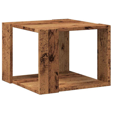 vidaXL Couchtisch Altholz-Optik 40x40x30 cm Holzwerkstoff