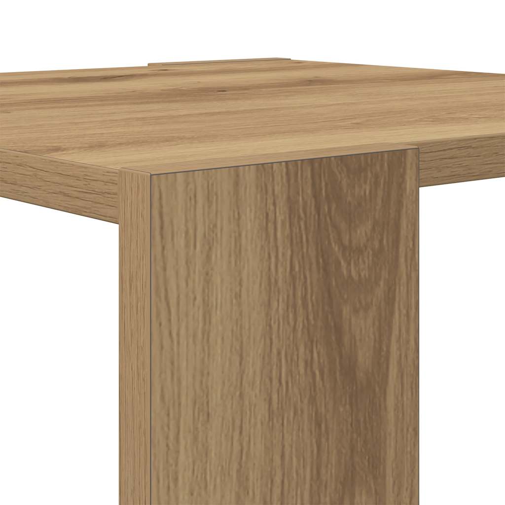 vidaXL Couchtisch Artisan-Eiche 40x40x30 cm Holzwerkstoff