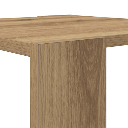 vidaXL Couchtisch Artisan-Eiche 40x40x30 cm Holzwerkstoff