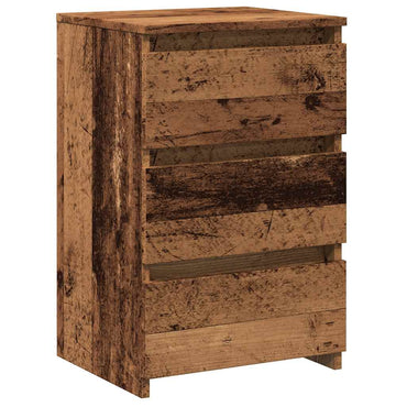 vidaXL Nachttisch Altholz-Optik 40x35x62,5 cm Holzwerkstoff