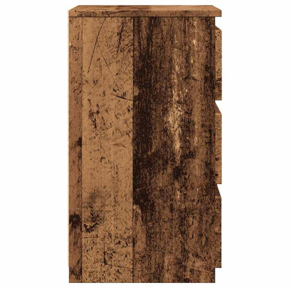 vidaXL Nachttisch Altholz-Optik 40x35x62,5 cm Holzwerkstoff