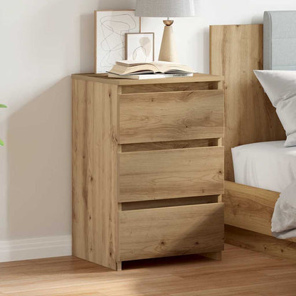 vidaXL Nachttisch Artisan-Eiche 40x35x62,5 cm Holzwerkstoff
