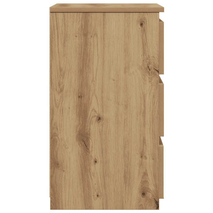 vidaXL Nachttisch Artisan-Eiche 40x35x62,5 cm Holzwerkstoff
