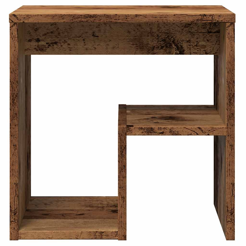 vidaXL Nachttische 2 Stk. Altholz-Optik 40x30x40 cm Holzwerkstoff