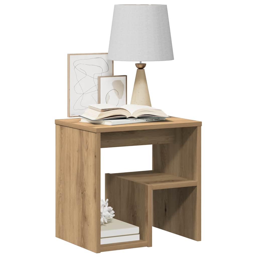 vidaXL Nachttisch Artisan-Eiche 40x30x40 cm Holzwerkstoff
