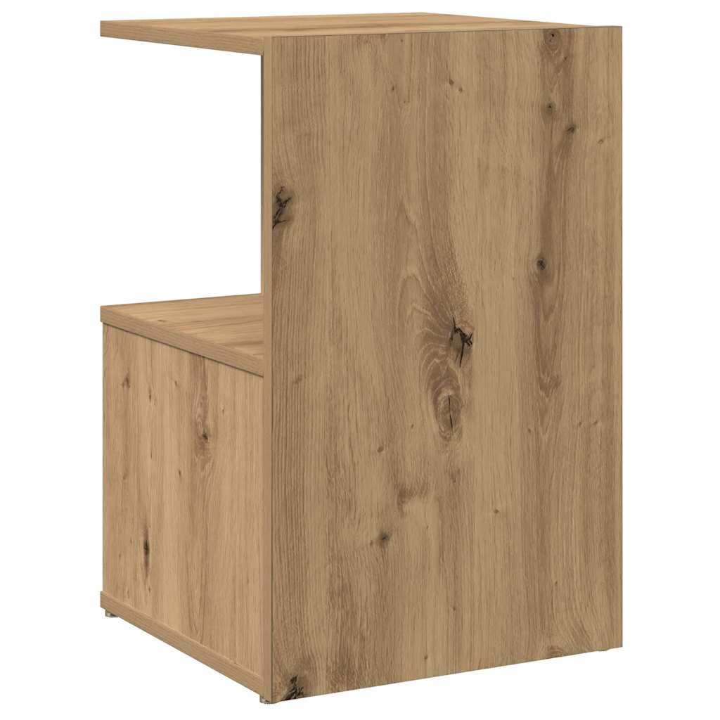 vidaXL Nachttisch Artisan-Eiche 35x35x55 cm Holzwerkstoff