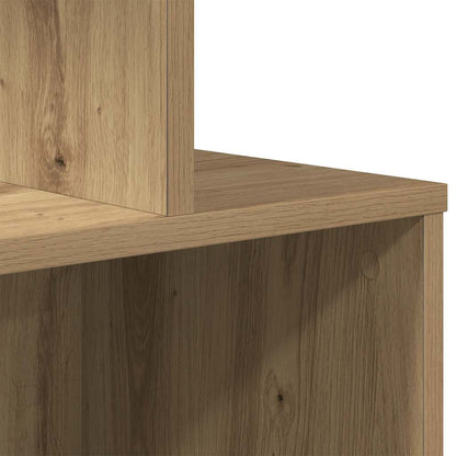 vidaXL Nachttisch Artisan-Eiche 35x35x55 cm Holzwerkstoff