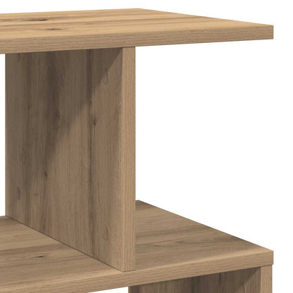 vidaXL Nachttische 2 Stk. Artisan-Eiche 50x30x51,5 cm Holzwerkstoff